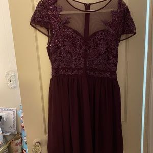 Purple dress from Francesca’s